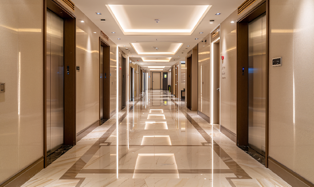 酒店走廊現代住宅區(qū)